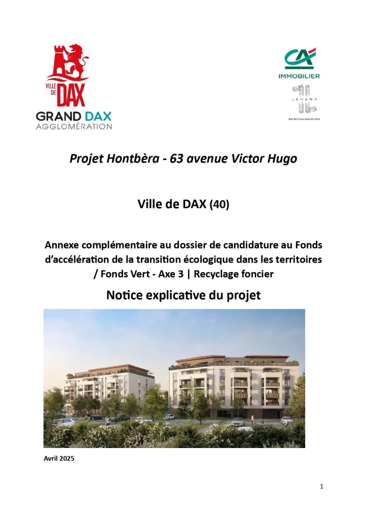 Dossier Fonds vert recyclage foncier